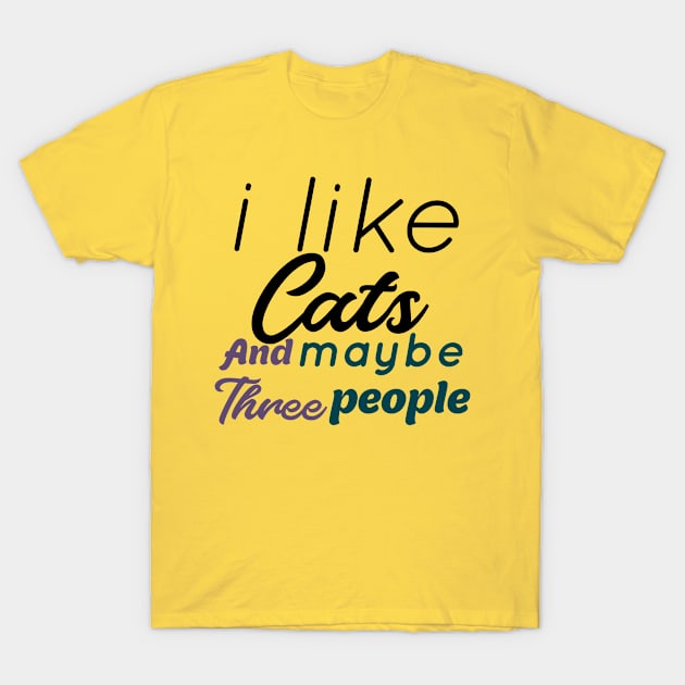 funny cats T-Shirt by Design stars 5